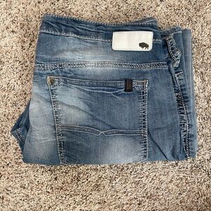 Buffalo David Bitton 38/30 Slim Straight Stretch Jeans. Like new.